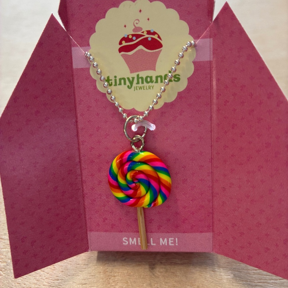 Scented necklace handcrafted by tinyhands jewelry. NWOT